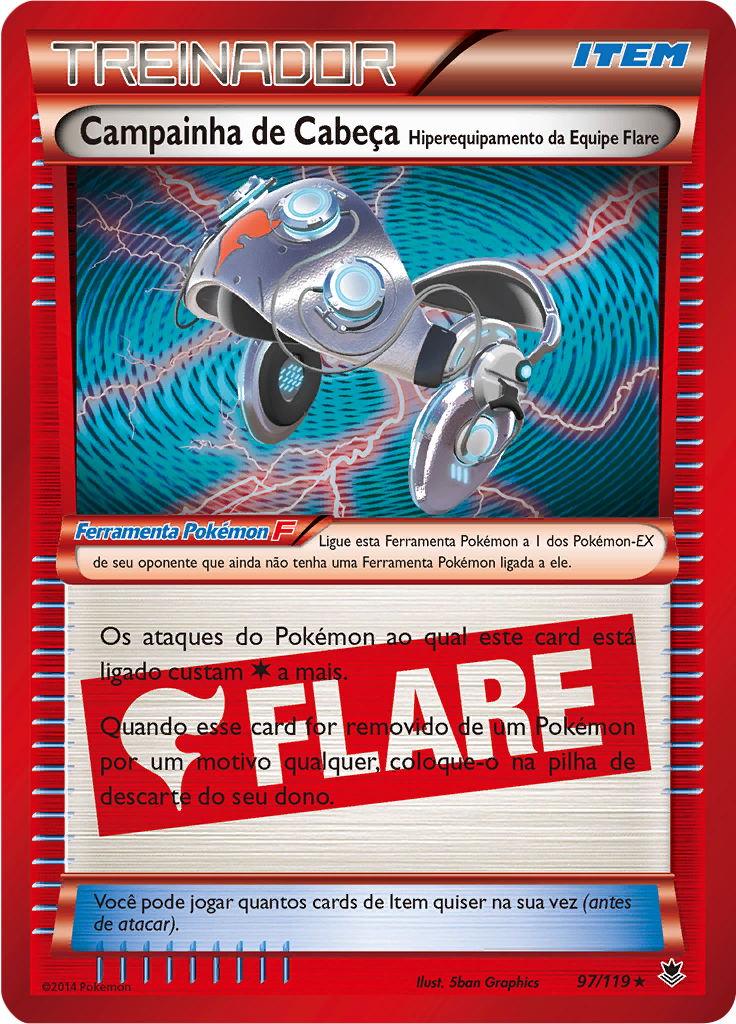 Campainha de Cabeça – Hiperequipamento da Equipe Flare