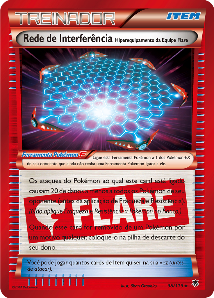 Rede de Interferência – Hiperequipamento da Equipe Flare