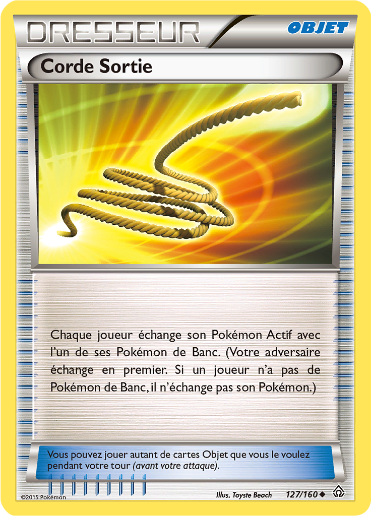 Corde Sortie