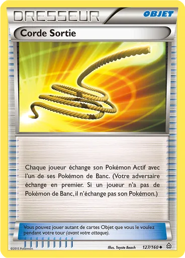 Corde Sortie
