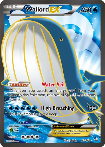 Wailord EX — Primal Clash