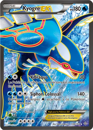 Kyogre EX — Primo-Choc