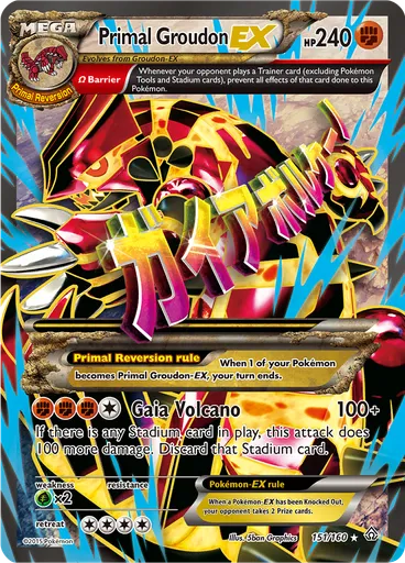Primal Groudon EX