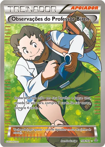 Observações do Professor Birch