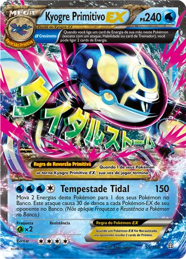 Kyogre PrimitivoEX