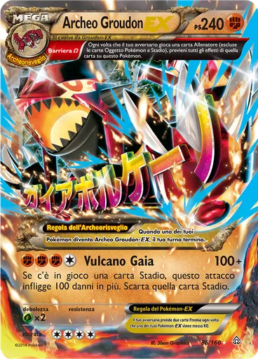 Archeo Groudon EX