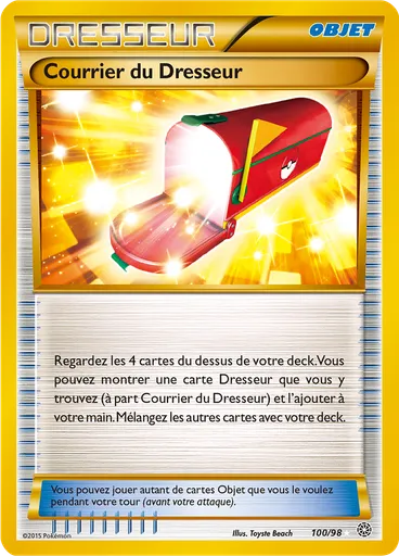 Courrier du Dresseur — Origines Antiques