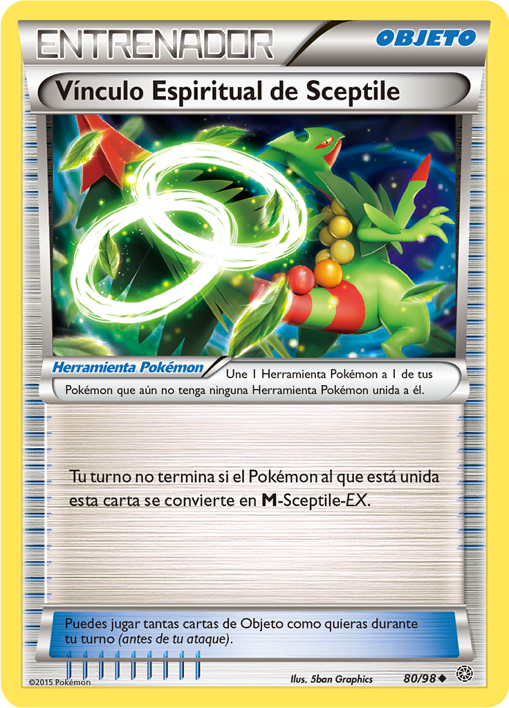 Vínculo Espiritual de Sceptile