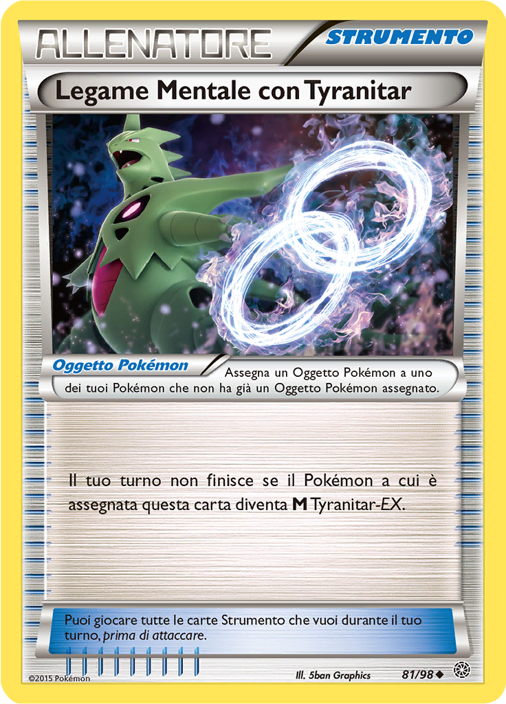 Legame Mentale con Tyranitar