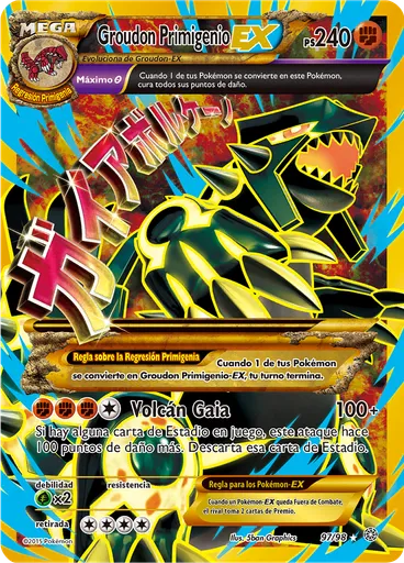 Groudon Primigenio EX