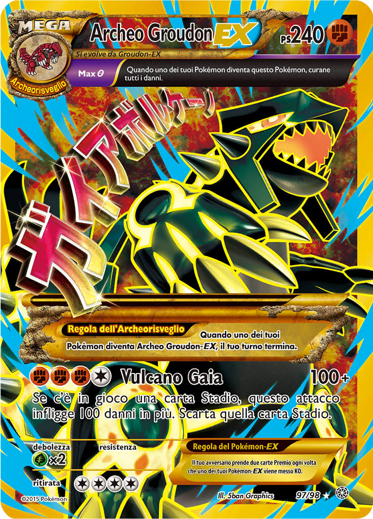 Archeo Groudon EX