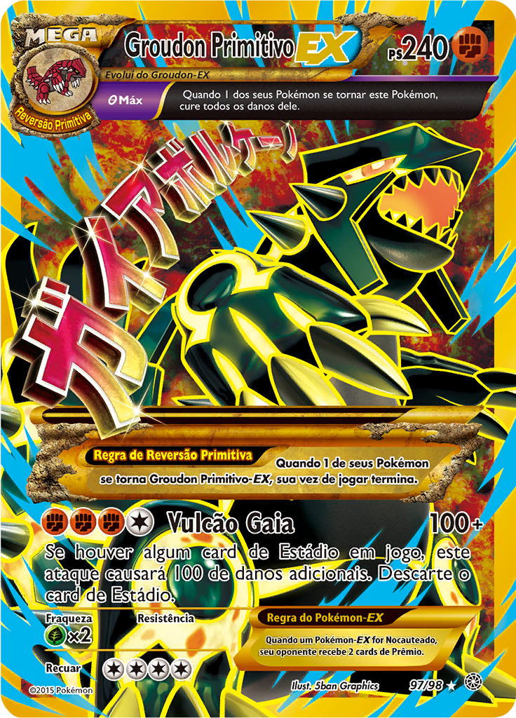 Groudon Primitivo EX