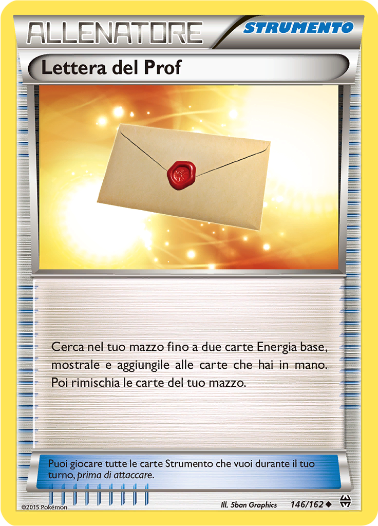 Lettera del Prof