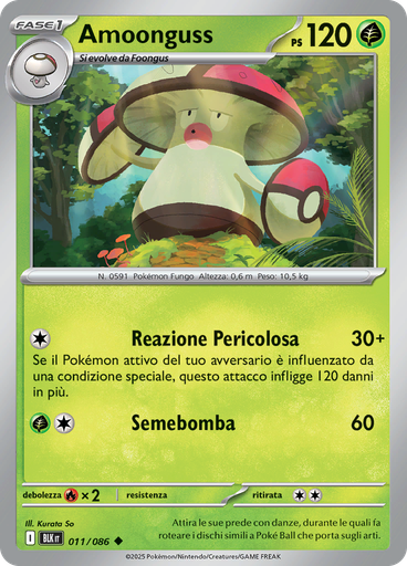 Amoonguss (Reverse Holo)