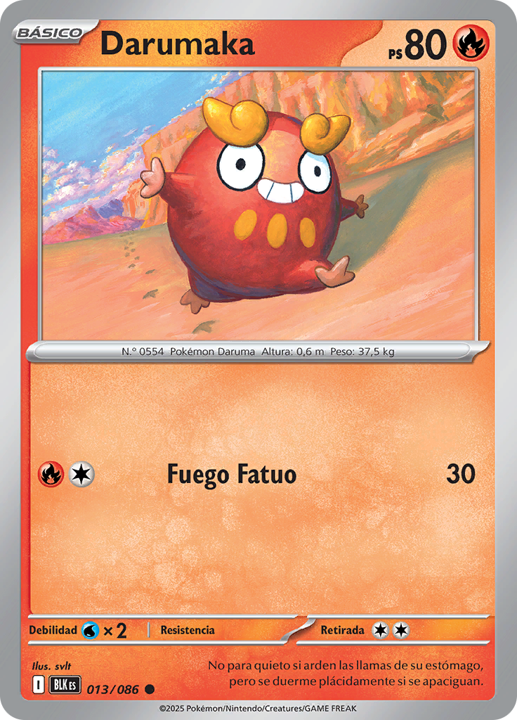 Darumaka (Reverse Holo)