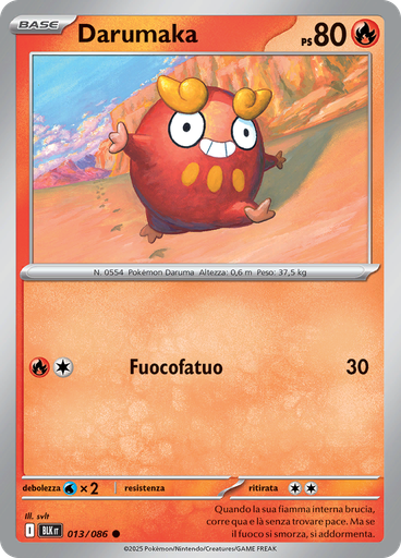 Darumaka (Reverse Holo)