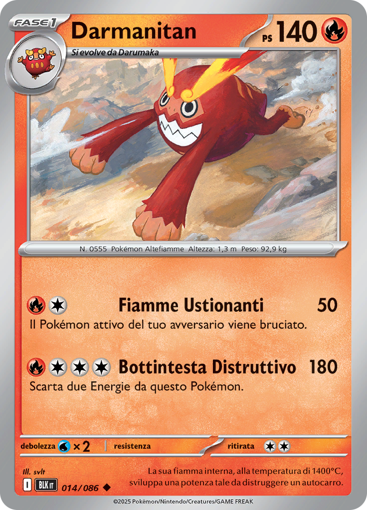Darmanitan (Reverse Holo)