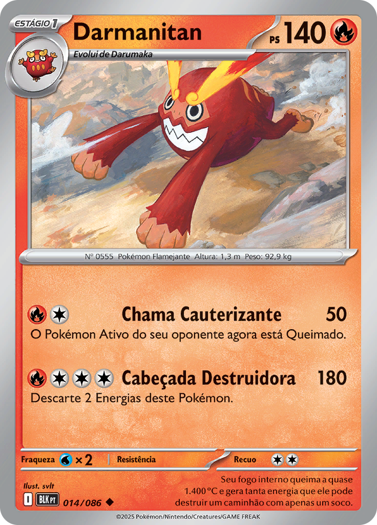 Darmanitan (Reverse Holo)