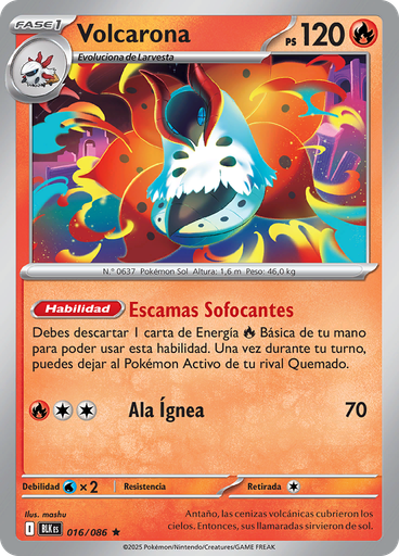 Volcarona (Reverse Holo)