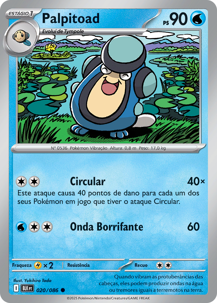 Palpitoad (Reverse Holo)