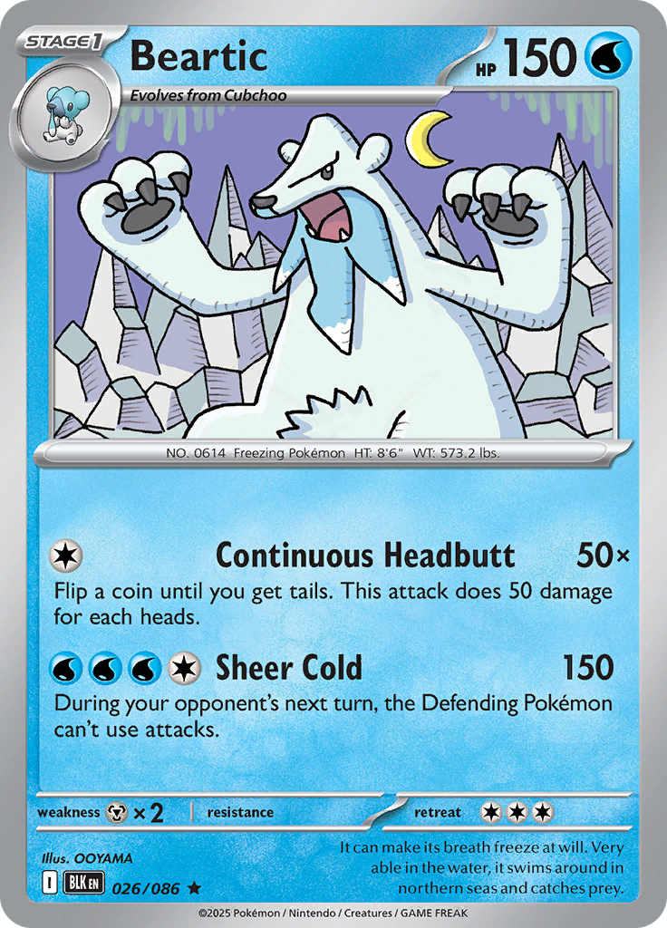Beartic (Master Ball)