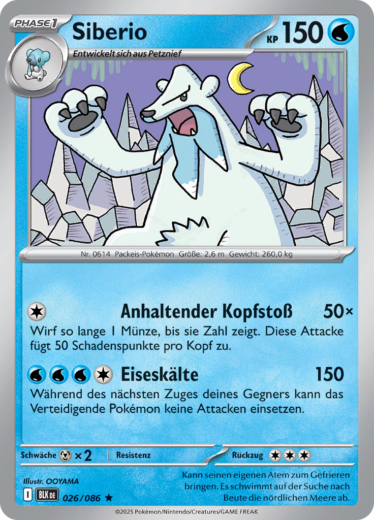 Siberio (Reverse Holo)
