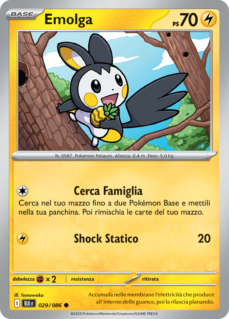 Emolga (Reverse Holo)