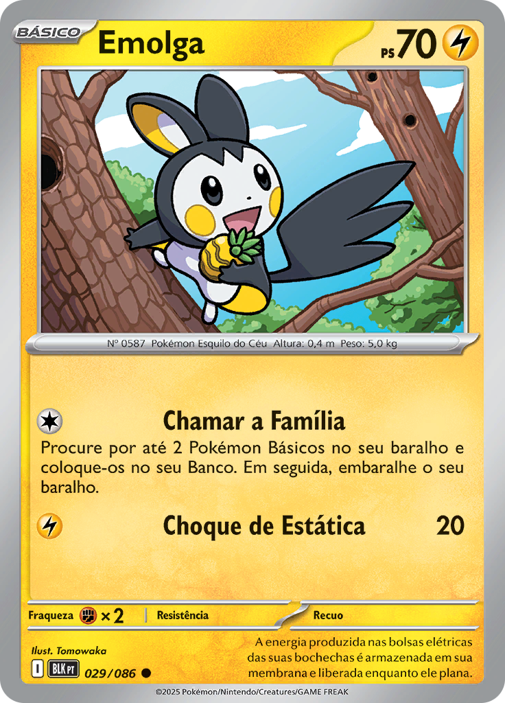 Emolga (Reverse Holo)