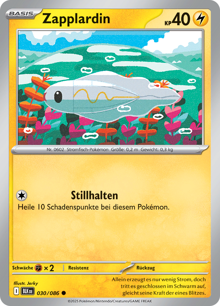 Zapplardin (Reverse Holo)