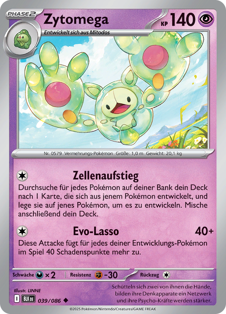 Zytomega (Reverse Holo)