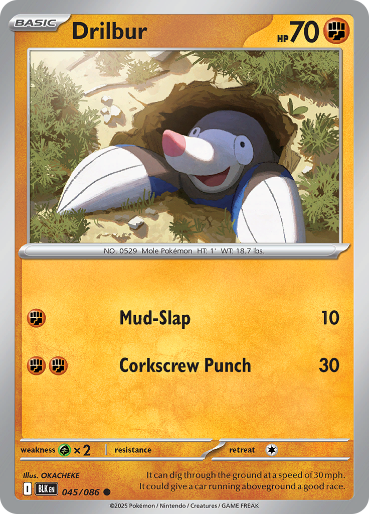 Drilbur (Reverse Holo)