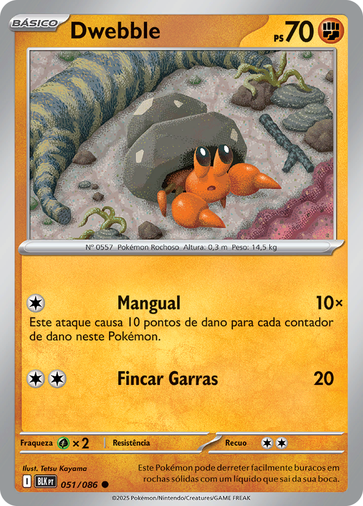 Dwebble (Reverse Holo)