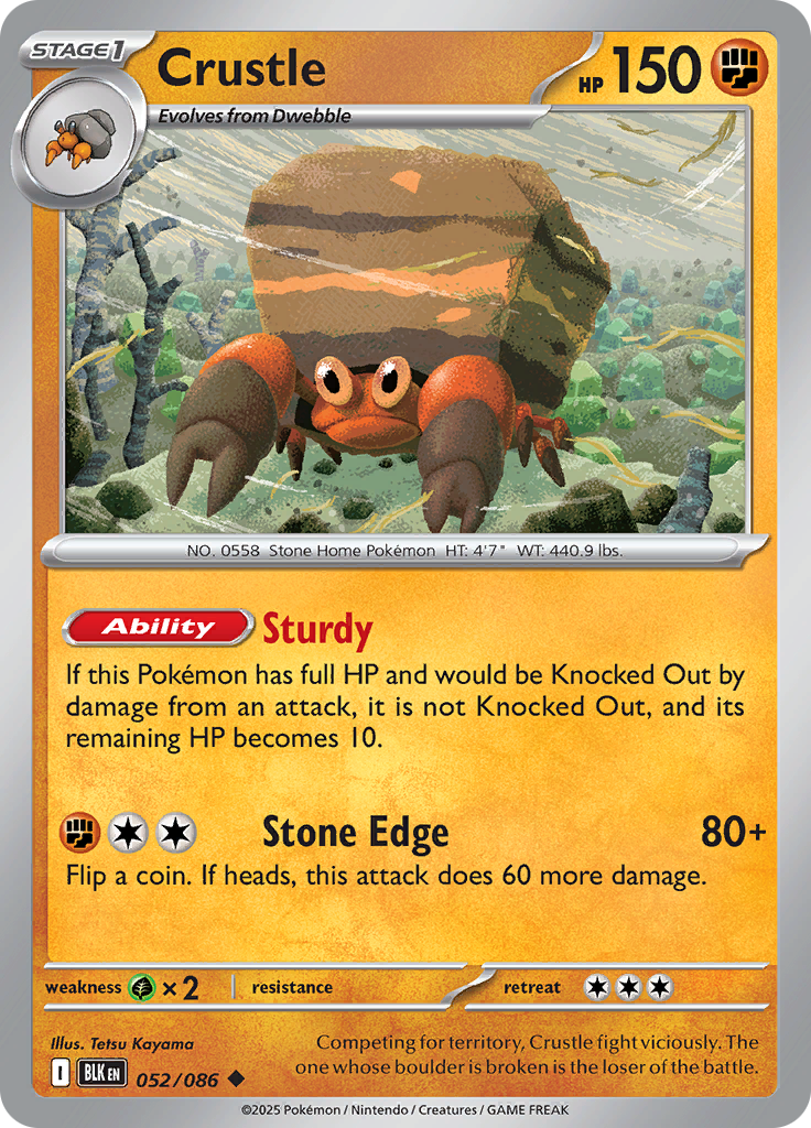 Crustle (Master Ball)