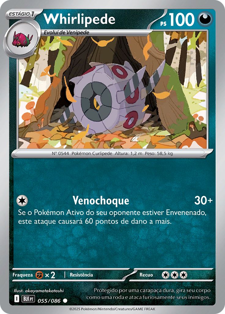 Whirlipede (Reverse Holo)