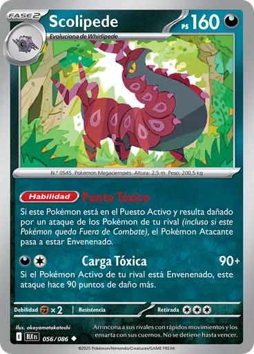 Scolipede (Reverse Holo)