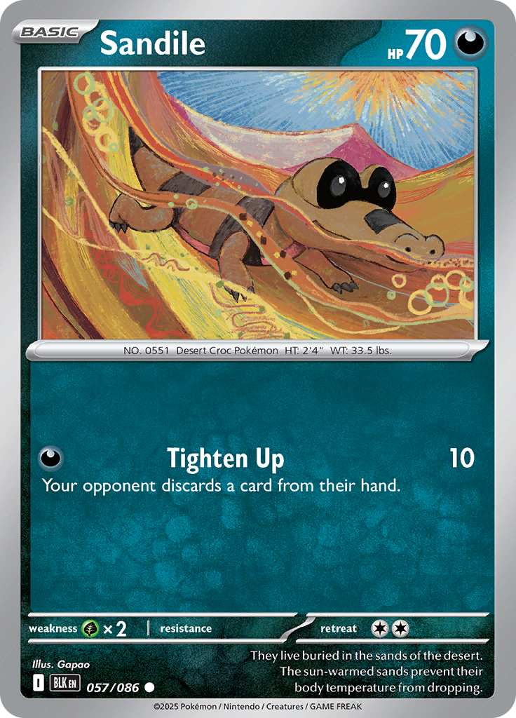 Sandile (Poké Ball)