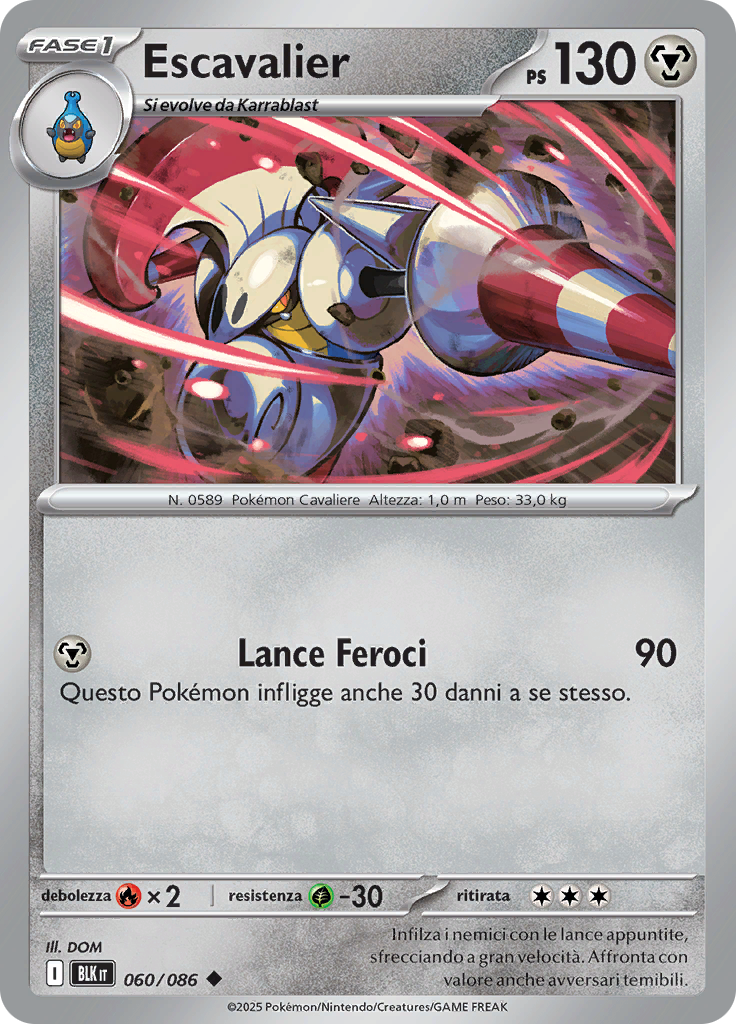 Escavalier (Reverse Holo)