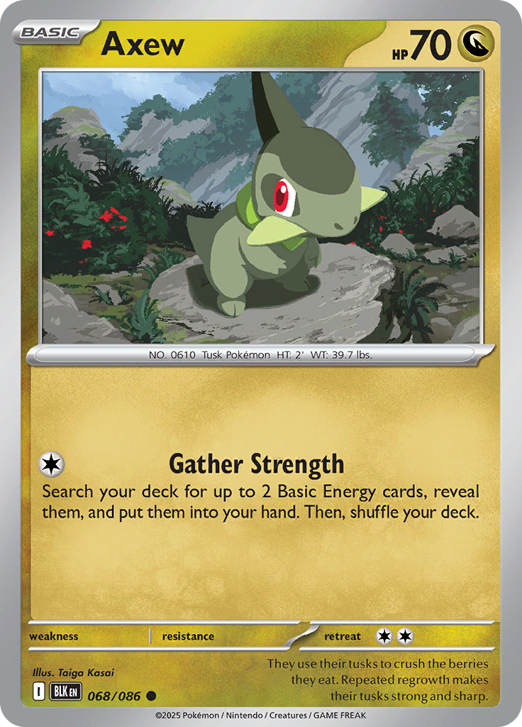 Axew (Master Ball)