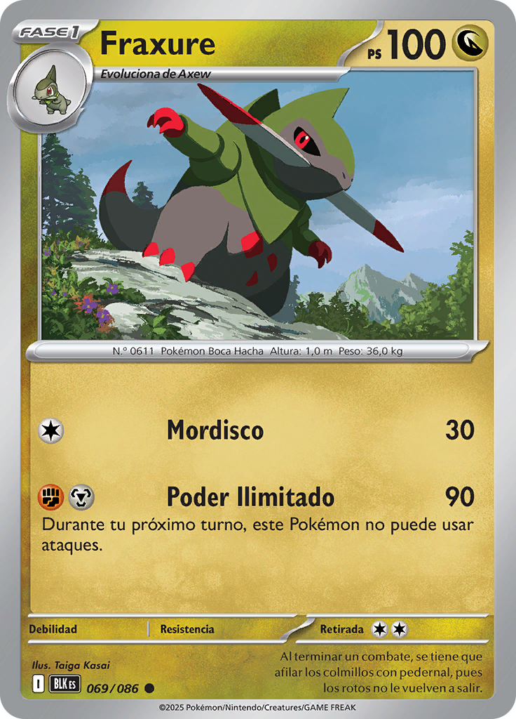 Fraxure (Master Ball)