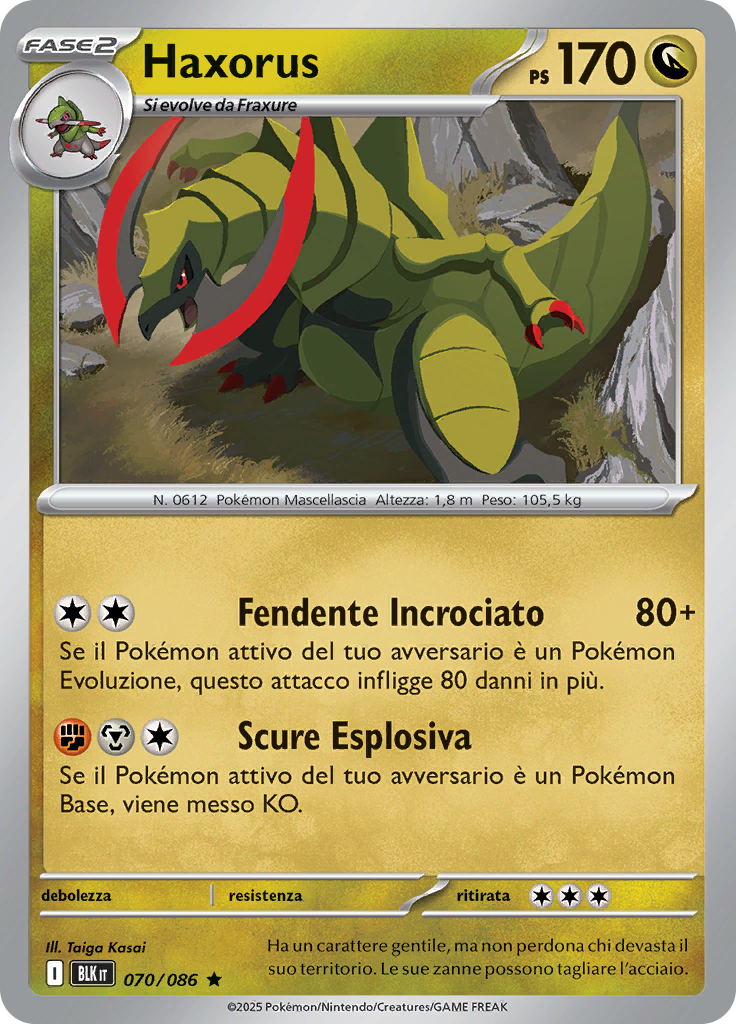 Haxorus (Reverse Holo)