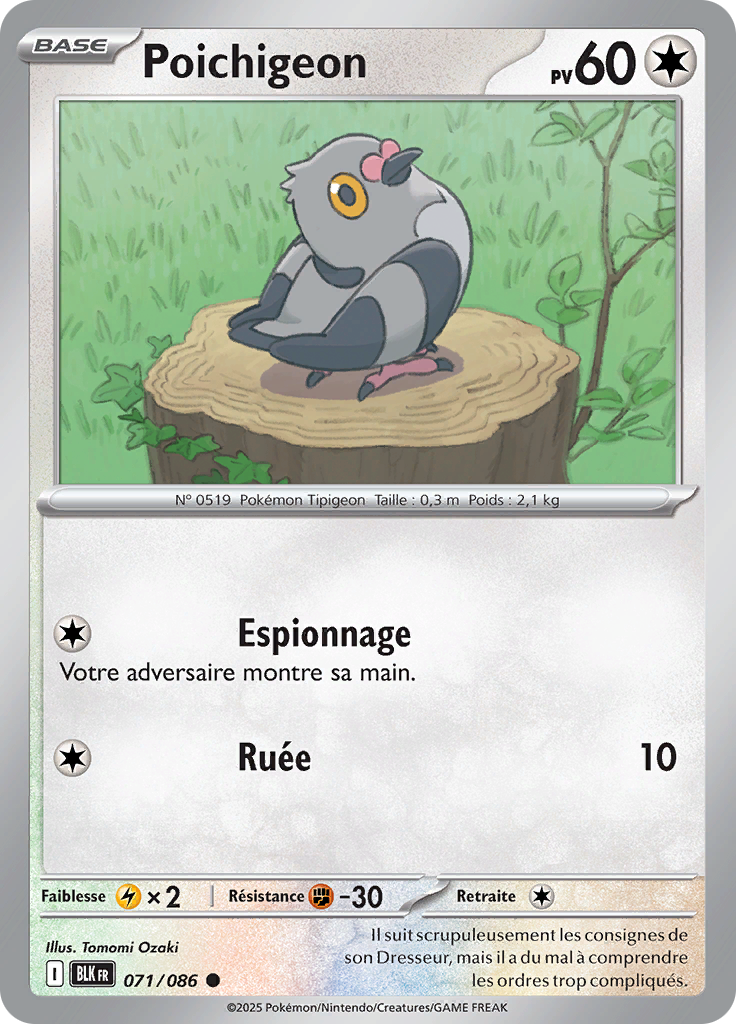 Poichigeon (Reverse Holo)