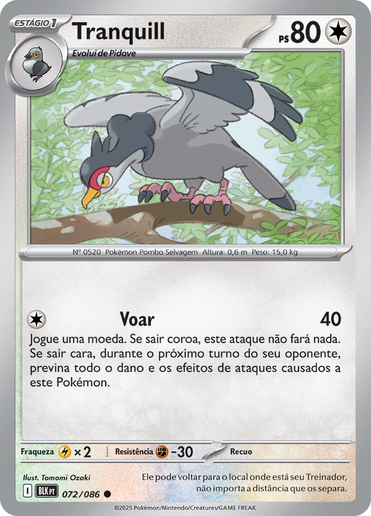 Tranquill (Poké Ball)