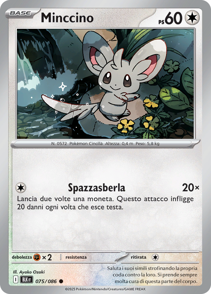Minccino (Reverse Holo)