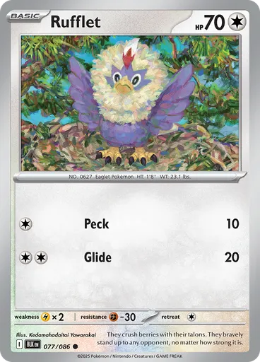 Rufflet (Reverse Holo)