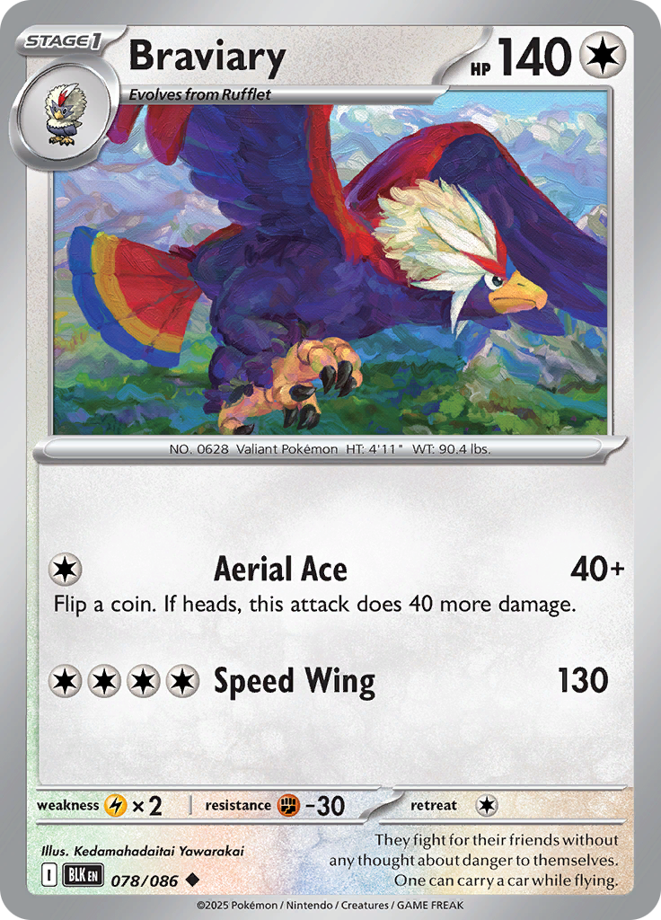 Braviary (Reverse Holo)