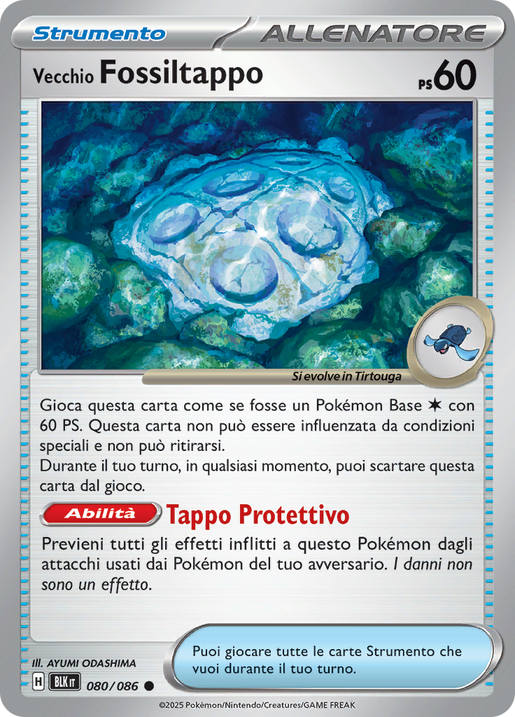 Vecchio Fossiltappo (Poké Ball)