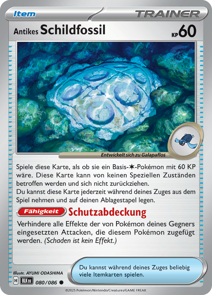 Antikes Schildfossil (Reverse Holo)