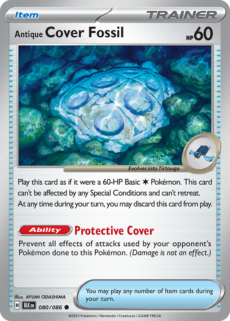 Antique Cover Fossil (Reverse Holo)