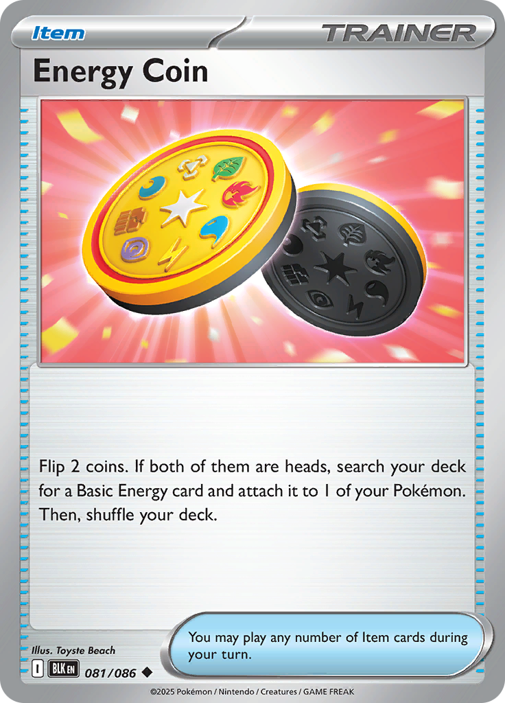 Energy Coin (Reverse Holo)