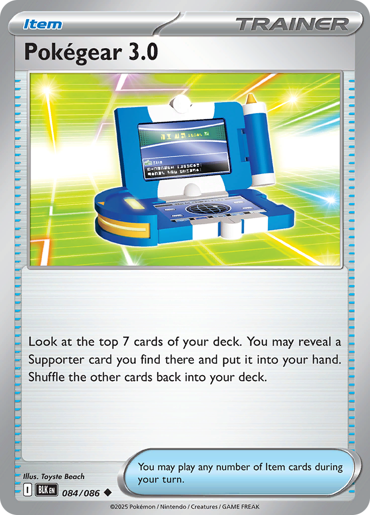 Pokégear 3.0 (Reverse Holo)
